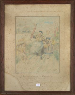 an old picture of a woman holding a child in her arms