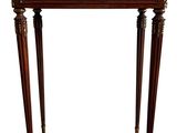 an image of a wooden table with a drawer on top of it