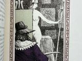 a picture of a book with a picture of a woman painting
