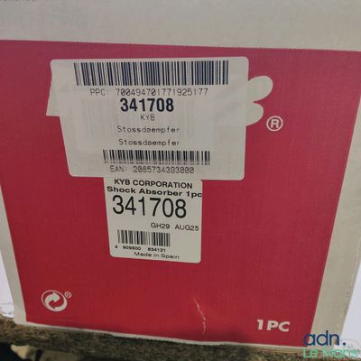 an image of a red box with a barcode on it
