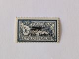 a close up of a stamp with a picture of a man on a horse