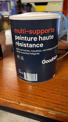 1011/ Peinture GOODHOME 1L SATIN multi-supports peintu…
