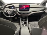 the interior of a car with a steering wheel, dashboard, and display screen