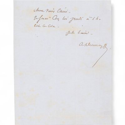 gros plan d'une feuille de papier sur laquelle on peut lire une écriture manuscrite