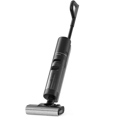 gros plan d'un aspirateur sur fond blanc