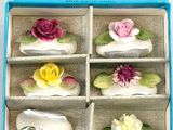 une boîte contenant six types de chaussures différents