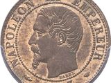 a close up of a coin with a man ' s face on it