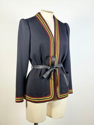 GERMAINE BACQUIÉ Toulouse, tailleur de dame jupe et veste lo…