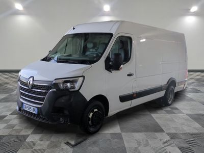 a picture of a white van on a checkered floor