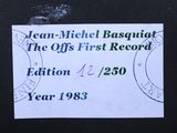 jean - michel basquid the ops first record edition 1 / 2 / 50 year 1983