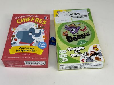 Lot DE 2 Jeux DE Cartes A Jouer Pour Enfant - Tva Recuperabl…