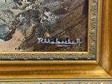 une photo d'une photo représentant une montagne sur laquelle est inscrit un nom