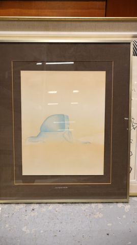 Jean Michel FOLON, sérigraphie, signée en bas à droite 34 x 27 à ...