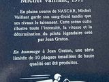 inscribed plaque describing the history of the american circus, michel valliant, 1917