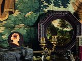 la couverture du livre de Beausantt Lefèvre, sur laquelle figure le portrait d'une femme dans un miroir