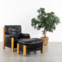 Tobia Scarpa (1935) « Fauteuil avec repose-pieds », pour Gav… (photo 2)