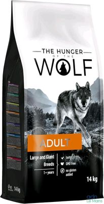 Croquettes pour chiens adultes de grande race « The Hunger Wolf »