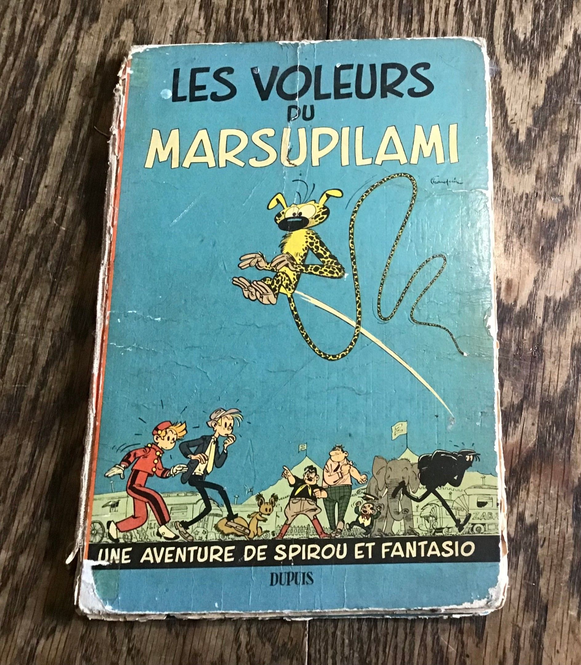 Franquin Une Aventure de Spirou et Fantasio Chez Dupuis Eo 1954 État d’usage