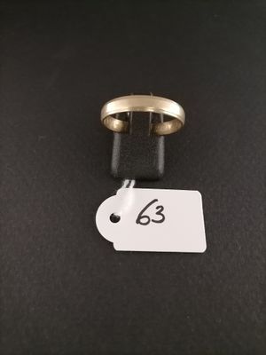 a close up of a ring with a price tag on it