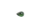 a close up of a green tourmaline stone on a white background