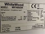 a picture of a label on a refrigerator that says whitewood