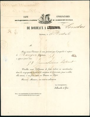 an old document with a picture of a horse on it