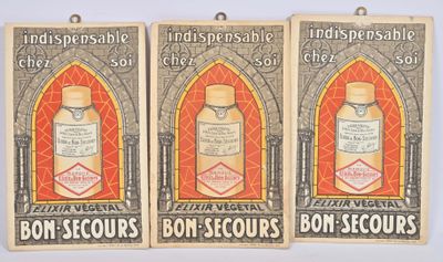 Élixir végétal Bon-Secours Carton de vitrine, Imp.