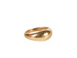 an image of a close up of a gold ring on a white background