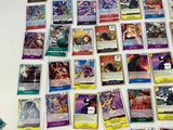 a lot of cards that are on the table