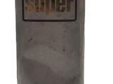 a metal can with the words veeda super written on it