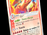 un gros plan d'une carte sur laquelle figure l'image d'un dragon