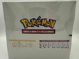 a box of pokemon cards with a white background