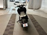 a motorcycle that is parked in a garage