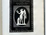 an open book with a picture of a man and a woman on it