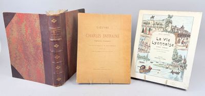 [Lyon]. Réunion de 3 volumes in-4: