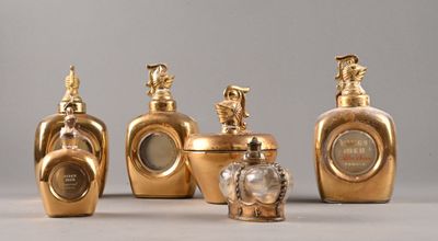 KINGS MEN Nécessaire de toilette en verre doré, la prise en …