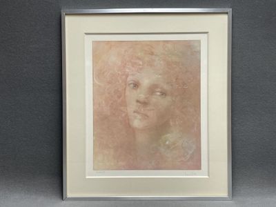 Léonor FINI (1907-1996) Visage Lithographie, HC XXIV/ XXV, s…