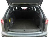 the back of a car with its trunk open showing the cargo compartment