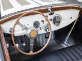a steering wheel and dashboard of an old car
