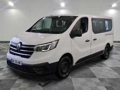 a picture of a white van parked in a garage