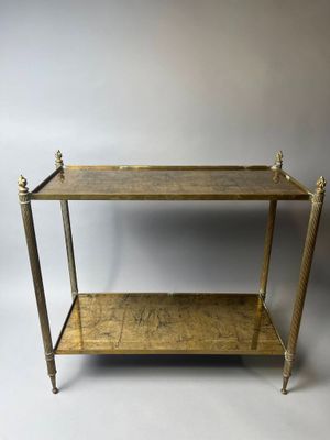 MAISON BAGUES (Dans le goût de), Sellette au double plateau … - Photo 1