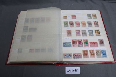 Nxx/x/Ob. - Une collection de timbres des anciennes Colonies…