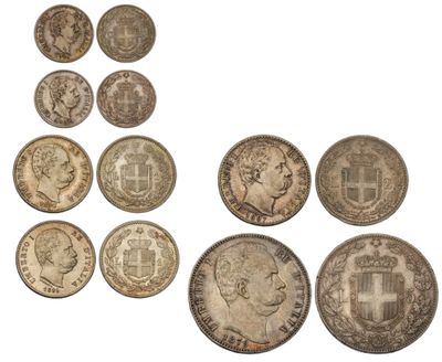 a collection of british coins including one penny, one penny, one penny, and one penny