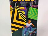 a box with a picture of a skateboarder on it