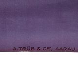 a purple book with a picture of a plane flying in the sky
