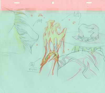 un dessin représentant un homme et une femme portant des chapeaux