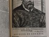an open book with a picture of a man on it