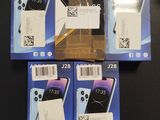 four boxes of samsung galaxy s9 and s9 and s9 plus are sitting on a table