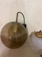 Lot de luminaire en verre et laiton et divers (photo 2)