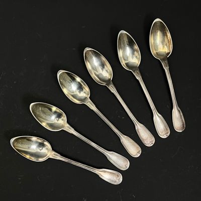 12 CUILLÈRES À cafe orfèvre André Blanchet vintage EUR 90,00 - FR